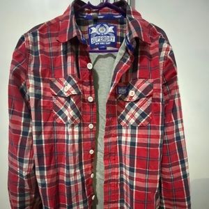Super dry men’s L size shirt